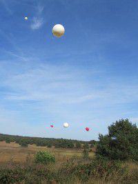 Asverstrooiing ballon