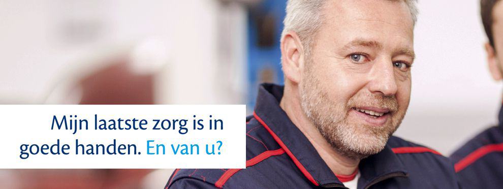 De laatste zorg in goede handen.